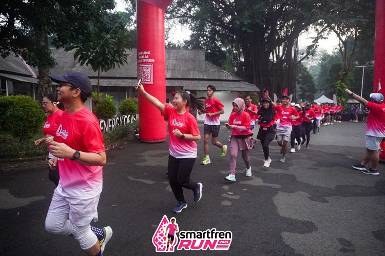 Race photo from Shakeout Run - Smartfren Run