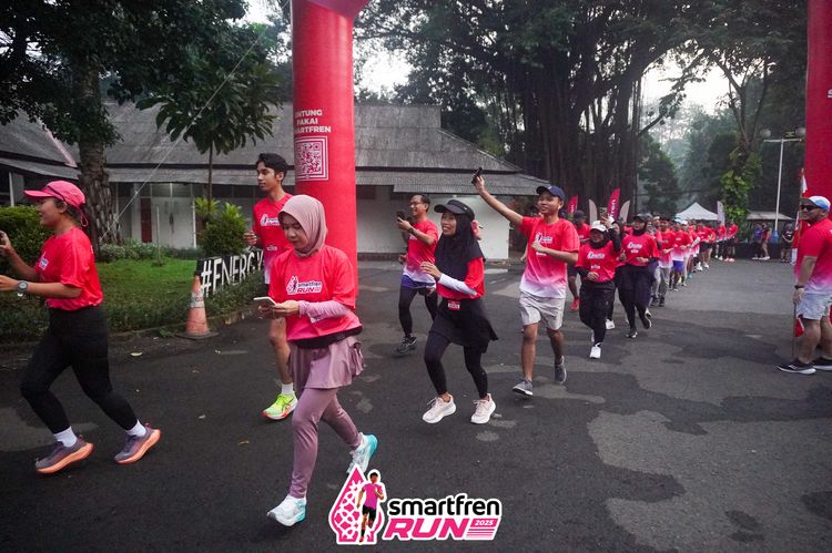 Race photo from Shakeout Run - Smartfren Run