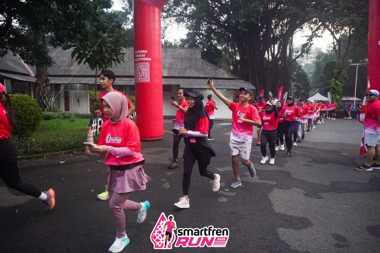 Race photo from Shakeout Run - Smartfren Run