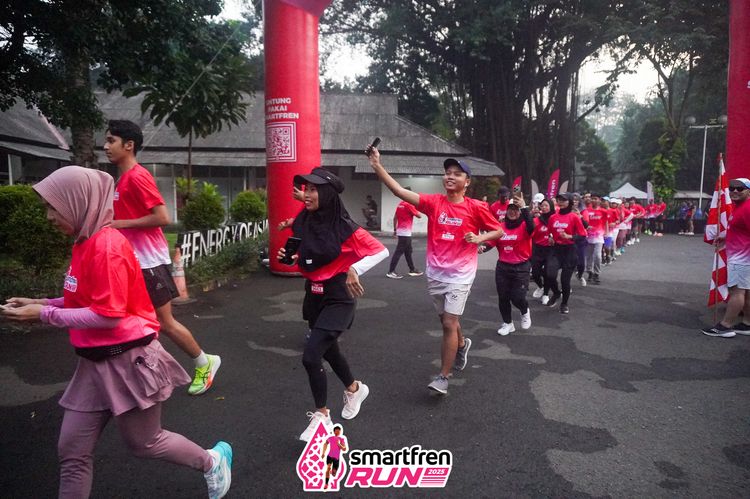 Race photo from Shakeout Run - Smartfren Run