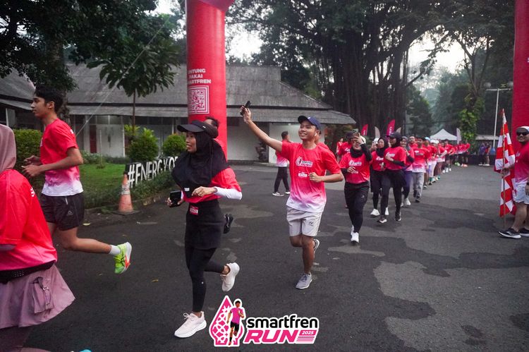 Race photo from Shakeout Run - Smartfren Run