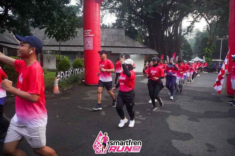 Race photo from Shakeout Run - Smartfren Run