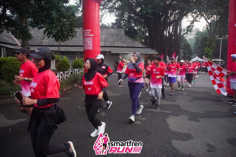 Race photo from Shakeout Run - Smartfren Run