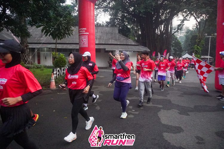 Race photo from Shakeout Run - Smartfren Run