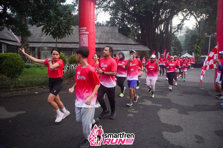 Race photo from Shakeout Run - Smartfren Run