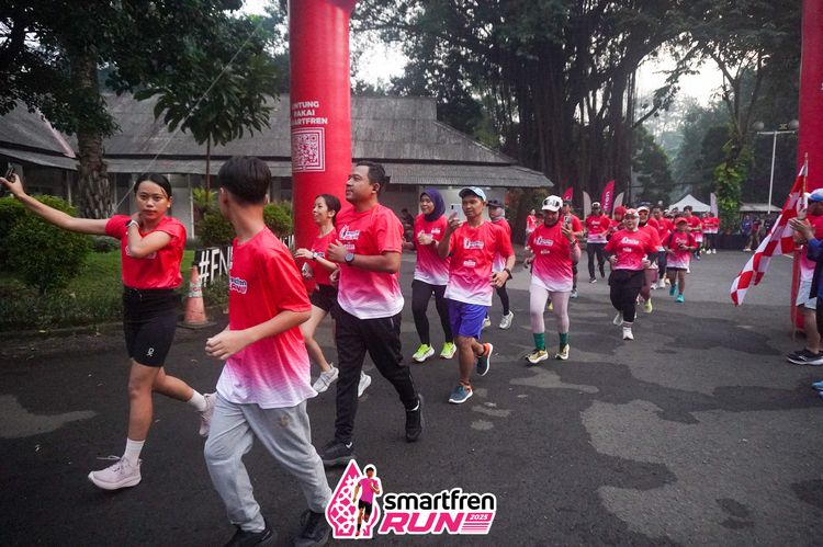Race photo from Shakeout Run - Smartfren Run