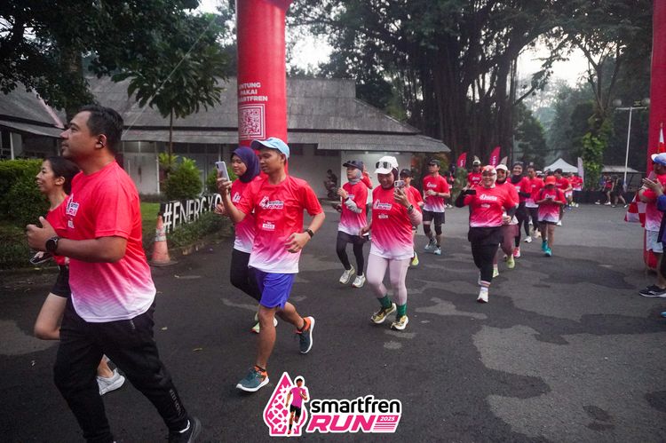 Race photo from Shakeout Run - Smartfren Run