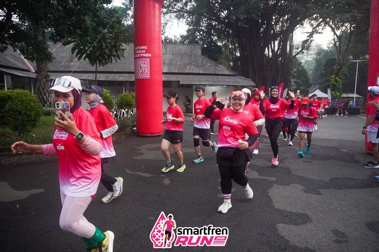 Race photo from Shakeout Run - Smartfren Run