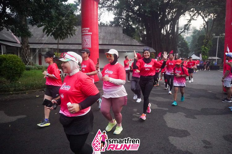 Race photo from Shakeout Run - Smartfren Run