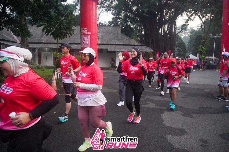 Race photo from Shakeout Run - Smartfren Run