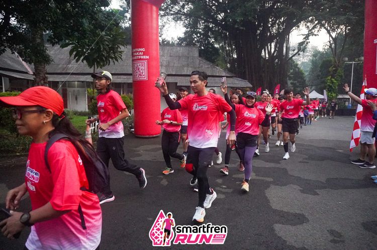 Race photo from Shakeout Run - Smartfren Run