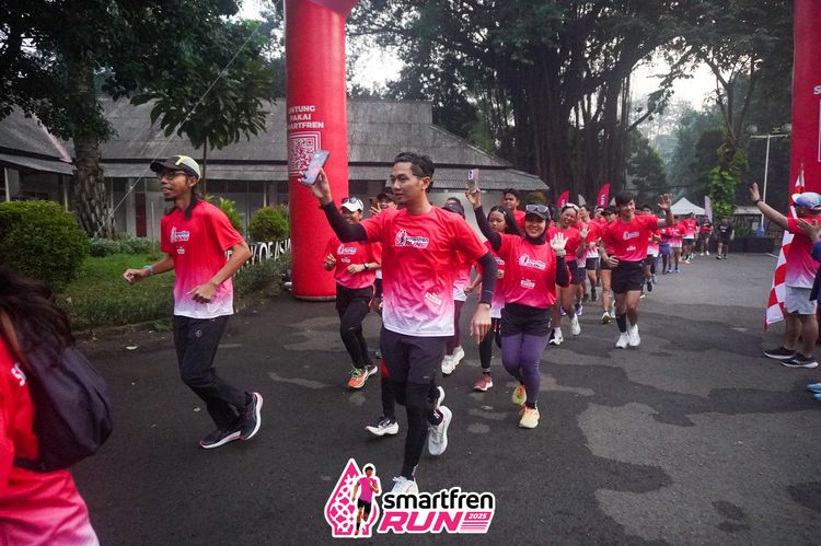 Race photo from Shakeout Run - Smartfren Run