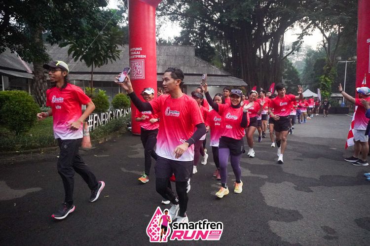 Race photo from Shakeout Run - Smartfren Run