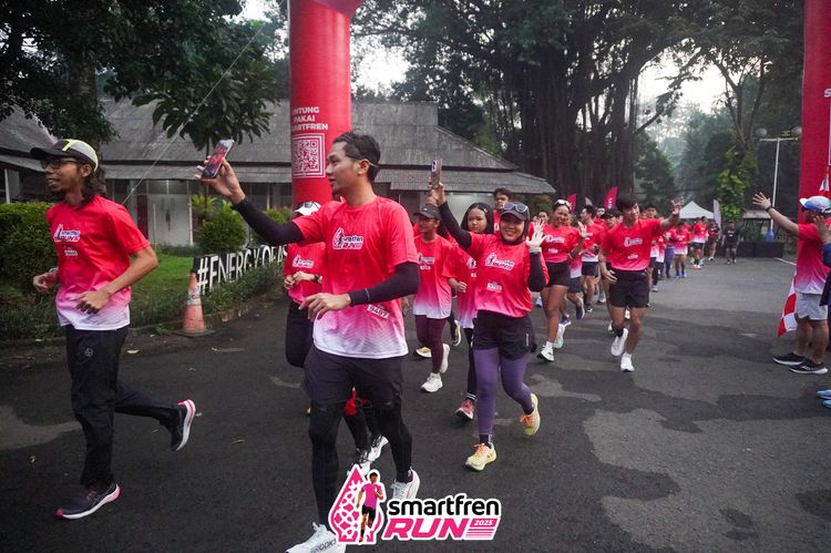 Race photo from Shakeout Run - Smartfren Run