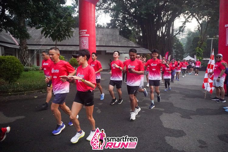 Race photo from Shakeout Run - Smartfren Run