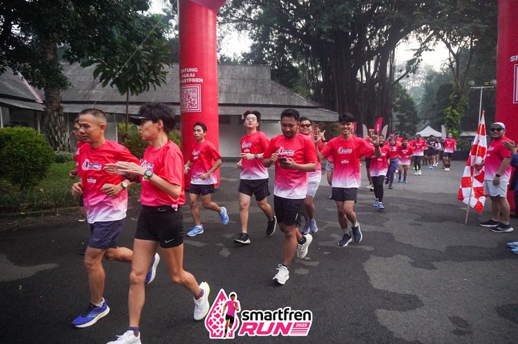 Race photo from Shakeout Run - Smartfren Run