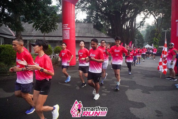 Race photo from Shakeout Run - Smartfren Run
