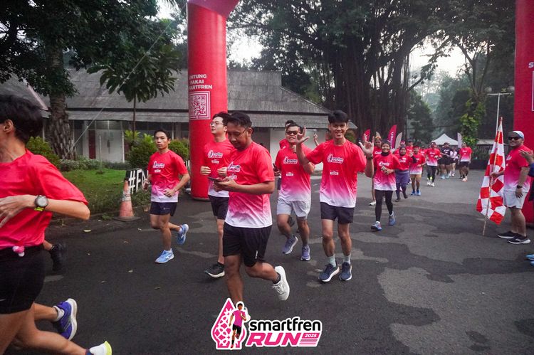 Race photo from Shakeout Run - Smartfren Run
