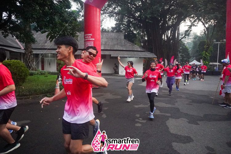 Race photo from Shakeout Run - Smartfren Run