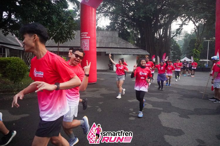 Race photo from Shakeout Run - Smartfren Run