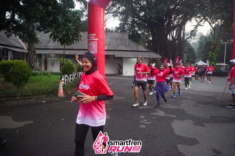 Race photo from Shakeout Run - Smartfren Run
