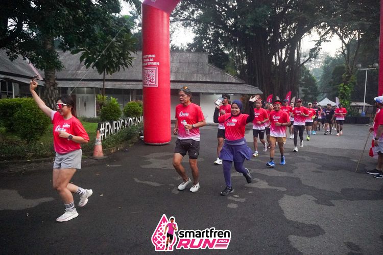 Race photo from Shakeout Run - Smartfren Run