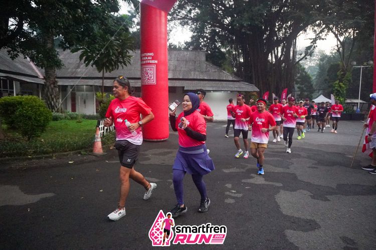 Race photo from Shakeout Run - Smartfren Run