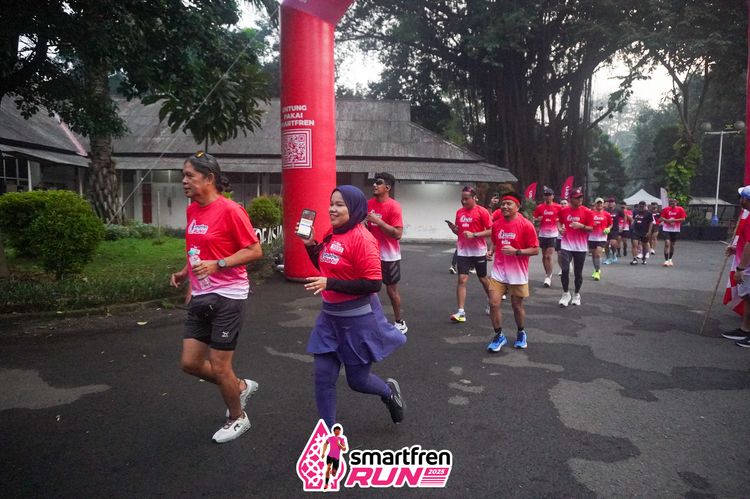 Race photo from Shakeout Run - Smartfren Run
