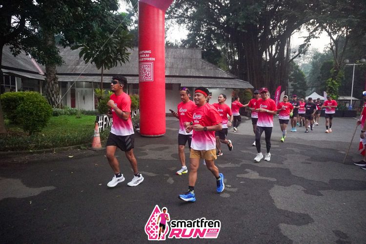 Race photo from Shakeout Run - Smartfren Run