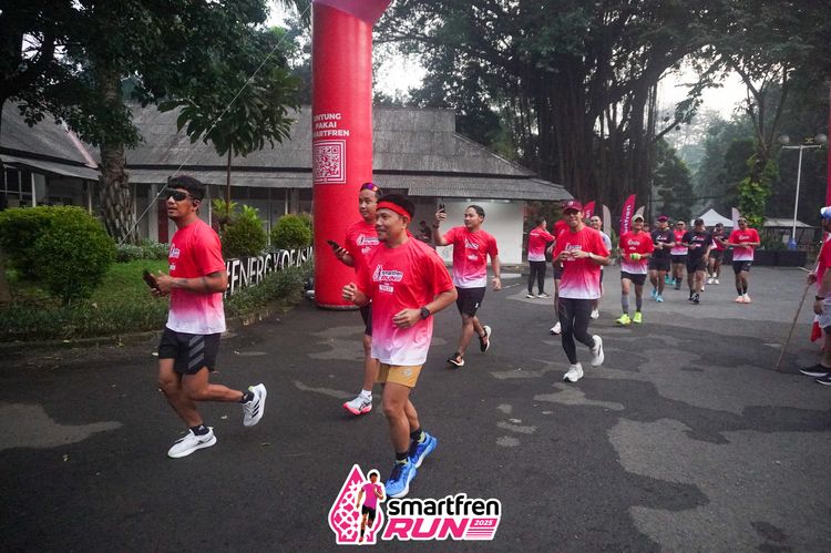 Race photo from Shakeout Run - Smartfren Run