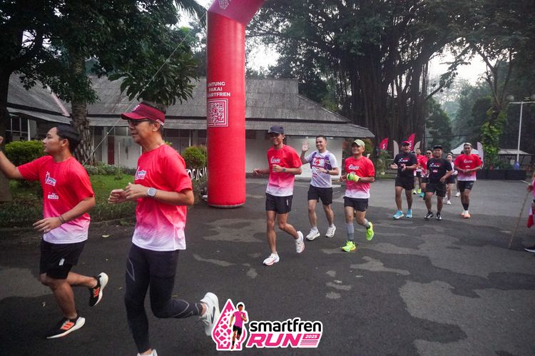 Race photo from Shakeout Run - Smartfren Run