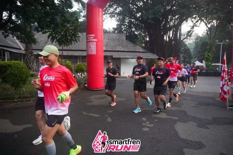 Race photo from Shakeout Run - Smartfren Run
