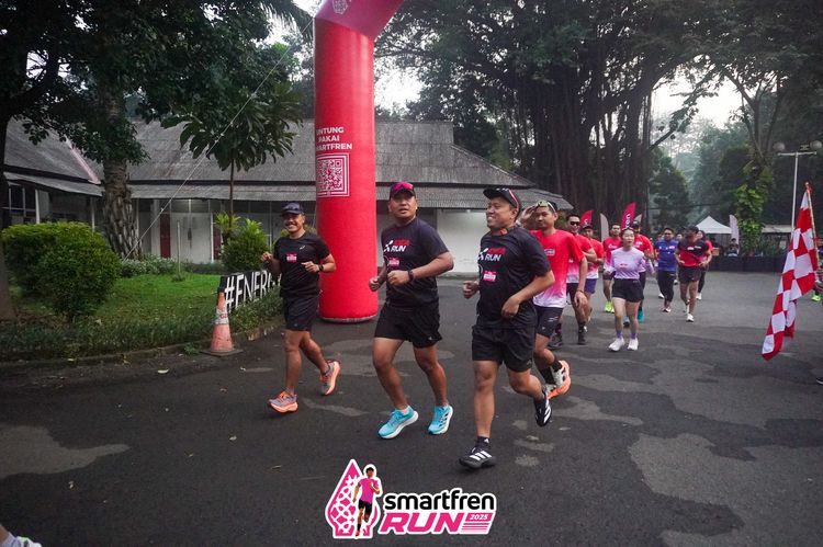 Race photo from Shakeout Run - Smartfren Run
