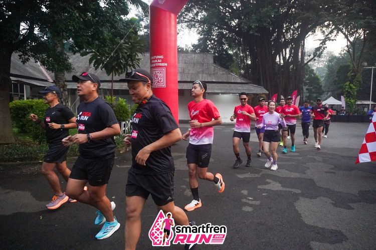 Race photo from Shakeout Run - Smartfren Run