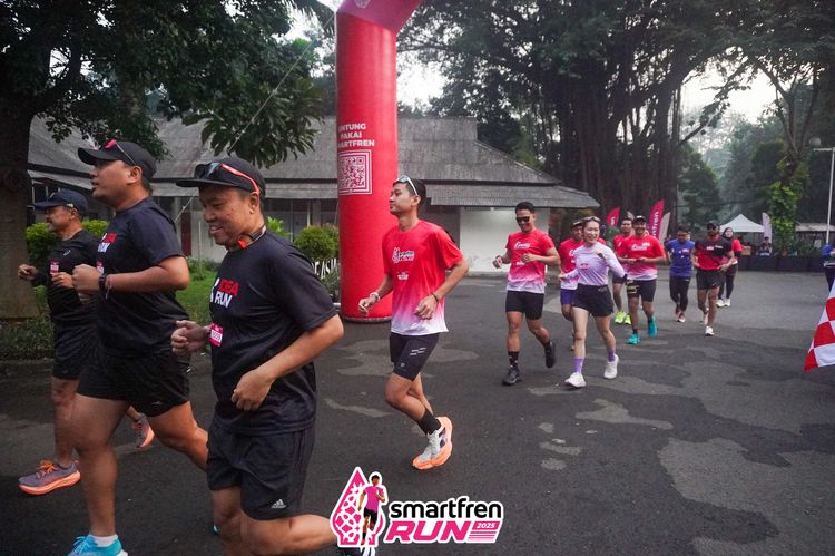 Race photo from Shakeout Run - Smartfren Run