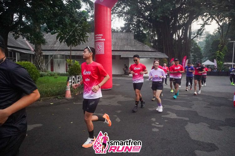 Race photo from Shakeout Run - Smartfren Run