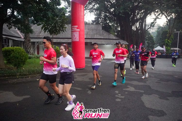 Race photo from Shakeout Run - Smartfren Run