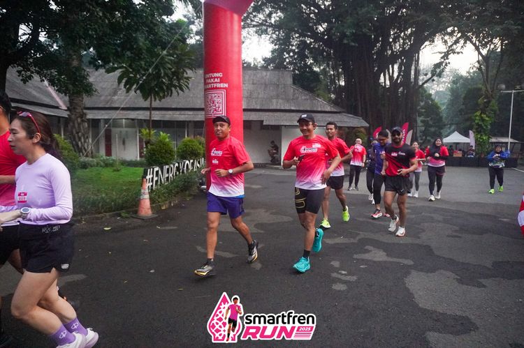 Race photo from Shakeout Run - Smartfren Run
