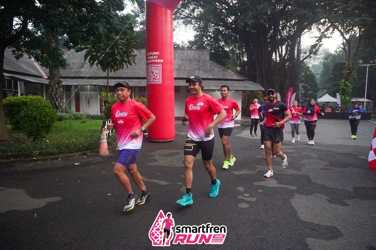 Race photo from Shakeout Run - Smartfren Run