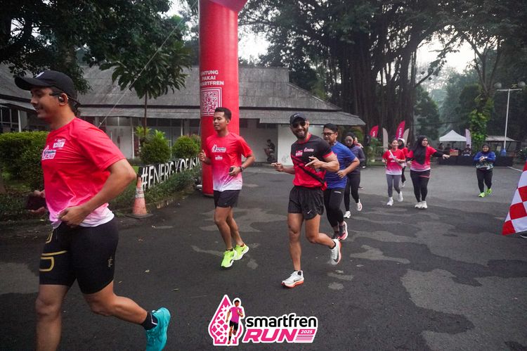 Race photo from Shakeout Run - Smartfren Run