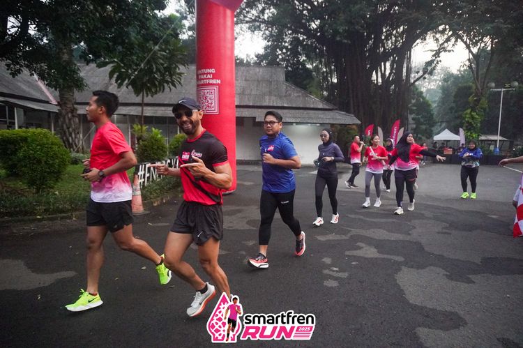 Race photo from Shakeout Run - Smartfren Run