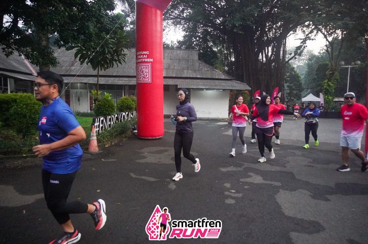 Race photo from Shakeout Run - Smartfren Run