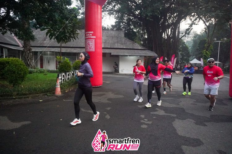 Race photo from Shakeout Run - Smartfren Run