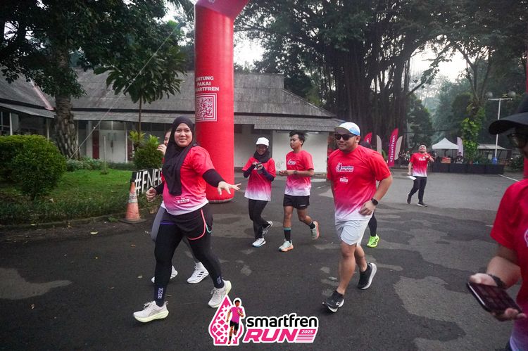 Race photo from Shakeout Run - Smartfren Run