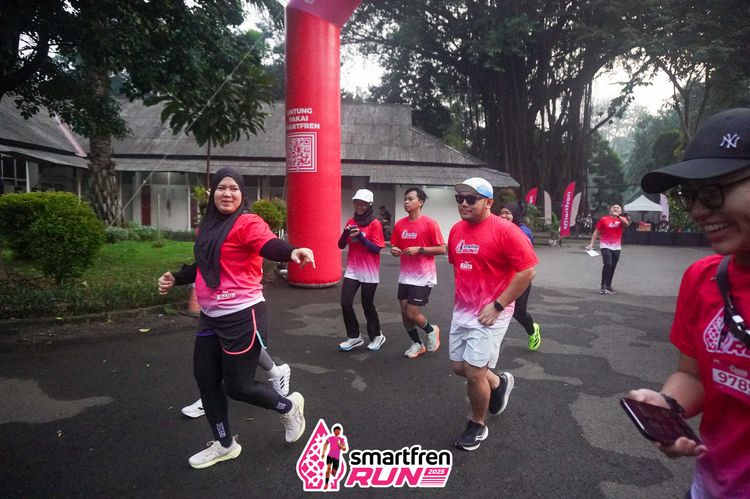 Race photo from Shakeout Run - Smartfren Run