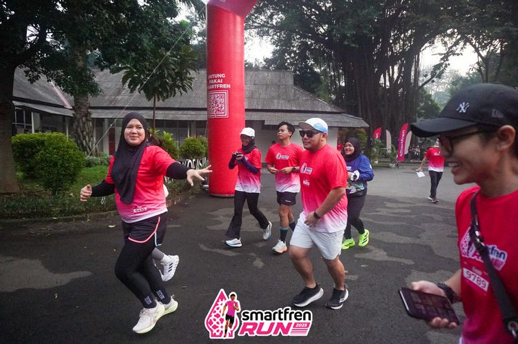 Race photo from Shakeout Run - Smartfren Run