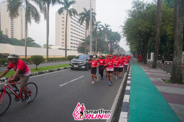 Race photo from Shakeout Run - Smartfren Run