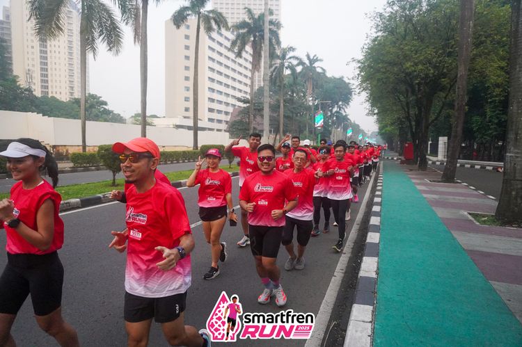 Race photo from Shakeout Run - Smartfren Run