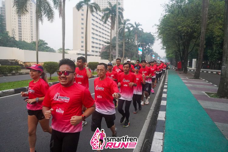 Race photo from Shakeout Run - Smartfren Run