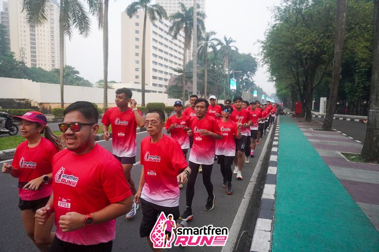 Race photo from Shakeout Run - Smartfren Run